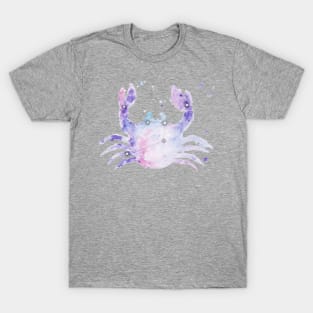 Cancer Galaxy Watercolor T-Shirt